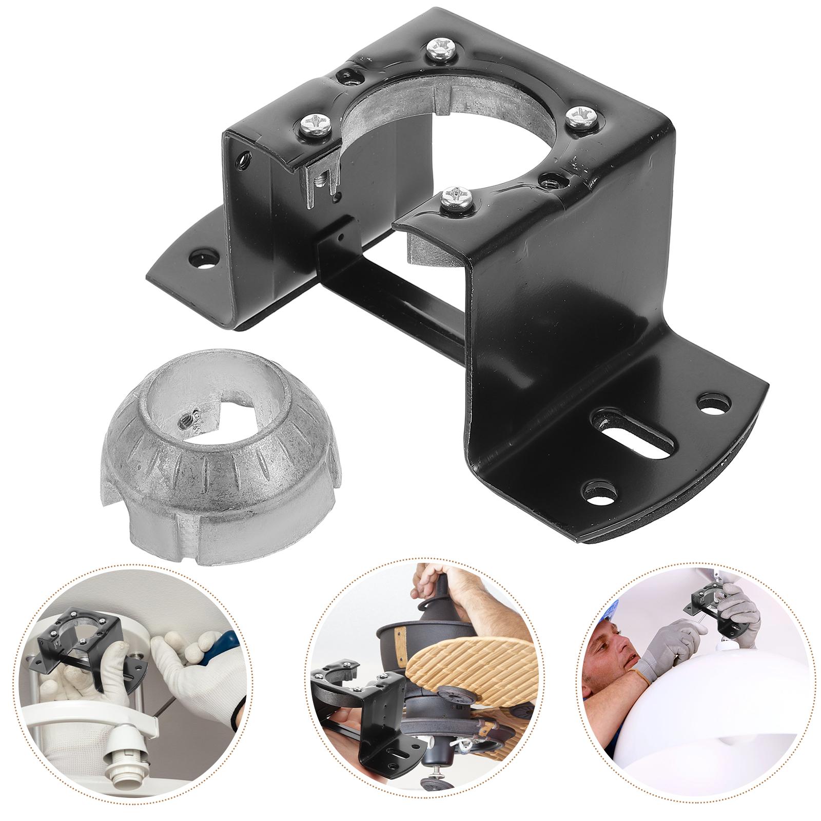 

Ceiling Fan Accessories Mount Racks Iron Bracket Mounting Tool Electric Invisible Install чёрный