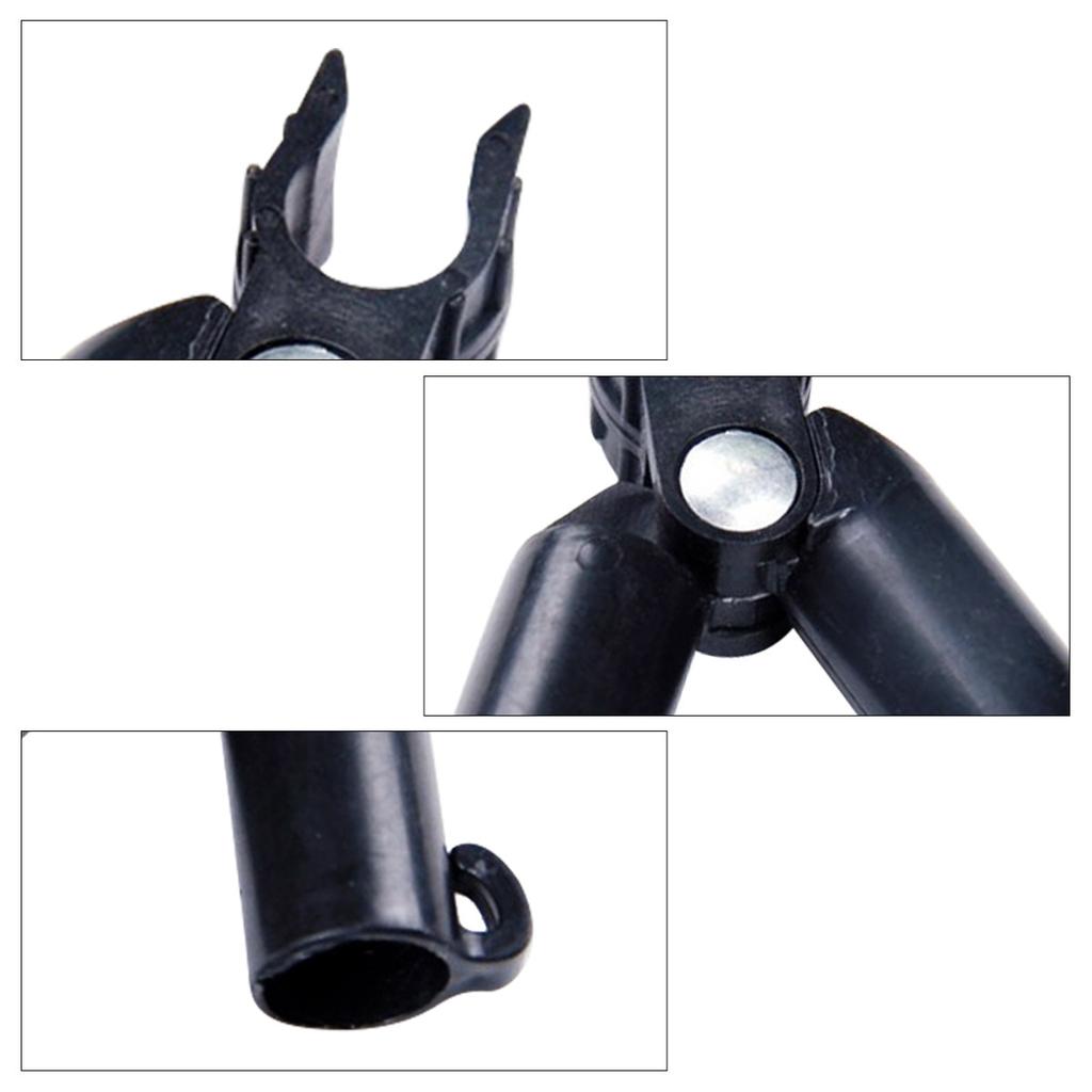 10Pcs Adjustable Plant Plastic Connectors 0-70 Degree Rotation for Tomato Vine Cucumber Eggplant Morning Glory Support Stakes