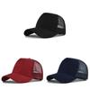 Cl761-1 Black Cotton Baseball Cap Breathable Sun Hat Adjustable Size For Men And Women