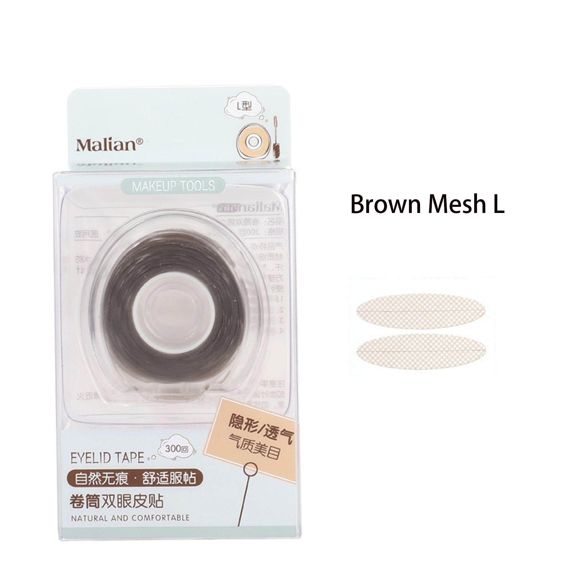 

Инструменты для красоты глаз Клейкие кружевные полоски для подтяжки глаз Невидимые наклейки для век Двусторонняя лента для век Brown Mesh L