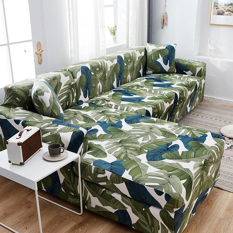 Elastic Sofa Covers for Living Room L Shape Sofa Need Buy 2 Pieces Stretch Corner Couch Cover Slipcovers Armchair 1/2/3/4 Seater