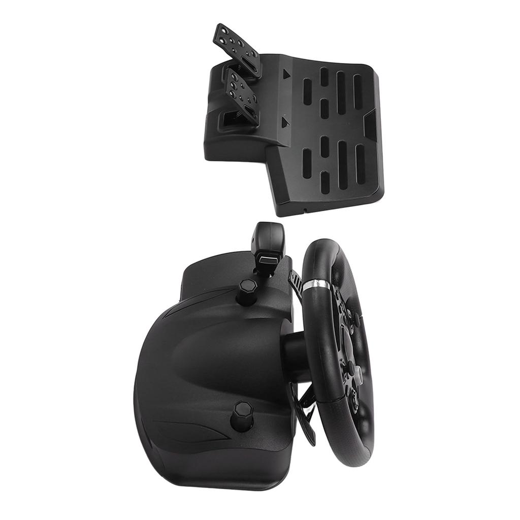 Gaming Vibration Racing Steering Wheel 270° Rotation 7 in 1 USB Gaming Racing Wheel with Pedal for P