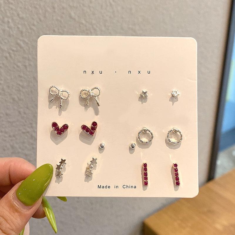Women's High-End Plain Hoop Earrings: Light Luxury Ear Drops & Studs, Niche Design for Autumn/Winter.
