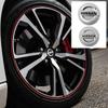 56/60mm Car Hubcap Styling Wheel Center Hub Caps Covers Emblem Replacement Cover For Nissan Juke Qashqai X-Trail Leaf Patrol GTR