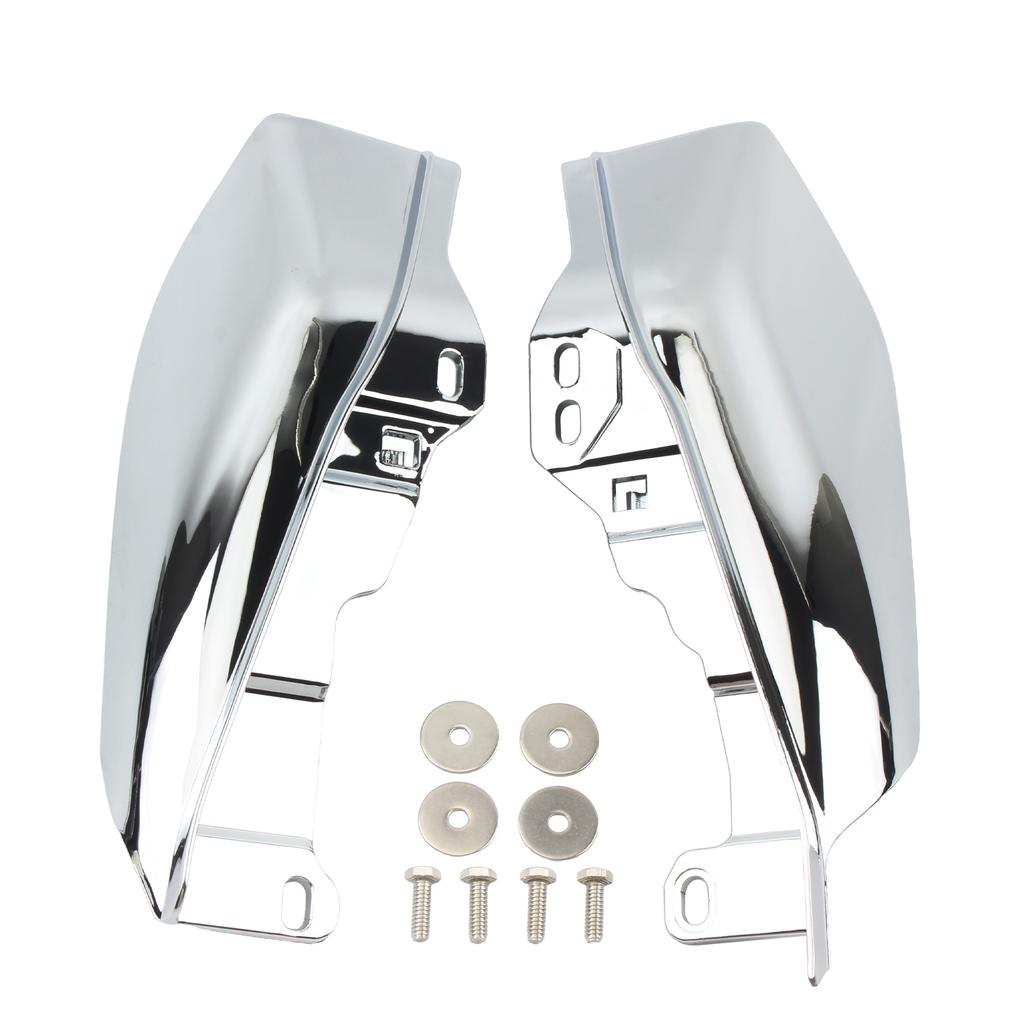 Motorcycle Mid-Frame Heat Shield Air Deflector Trim For Harley Touring Street Electra Glide CVO Road King 2001-2026 ABS Plastic