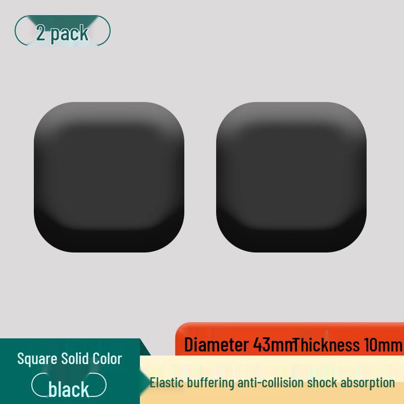 Улучшенный самоклеящийся дверной стопор для ванной - Магнитный силиконовый присоска, противоударная накладка