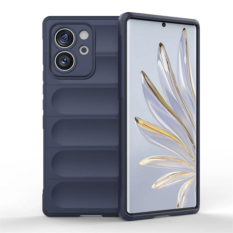 Case For Huawei Honor 80 Se 80se 80 Pro 5g Back Cover Case Shockproof Armor Phone Cases Liquid Silicone Anti-fall Funda Coque
