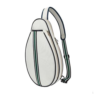 Bolsa de Tenis Soporte para Pala de Bádminton Impermeable Raqueta Bandolera