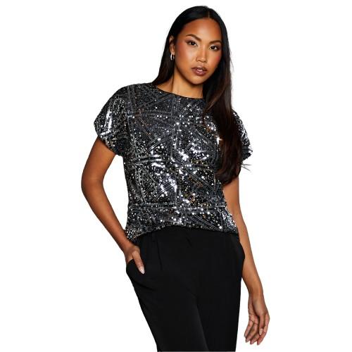 Principles Womens/Ladies Sequin Top