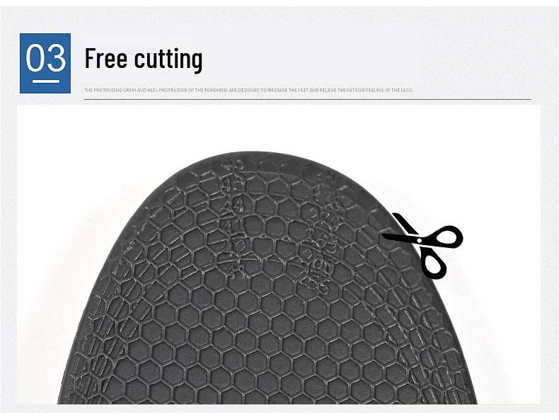 Pánské sportovní vložky tlumící nárazy z EVA - Prodyšné, absorbující pot, deodorizační, s podporou klenby pro ochranu nohy