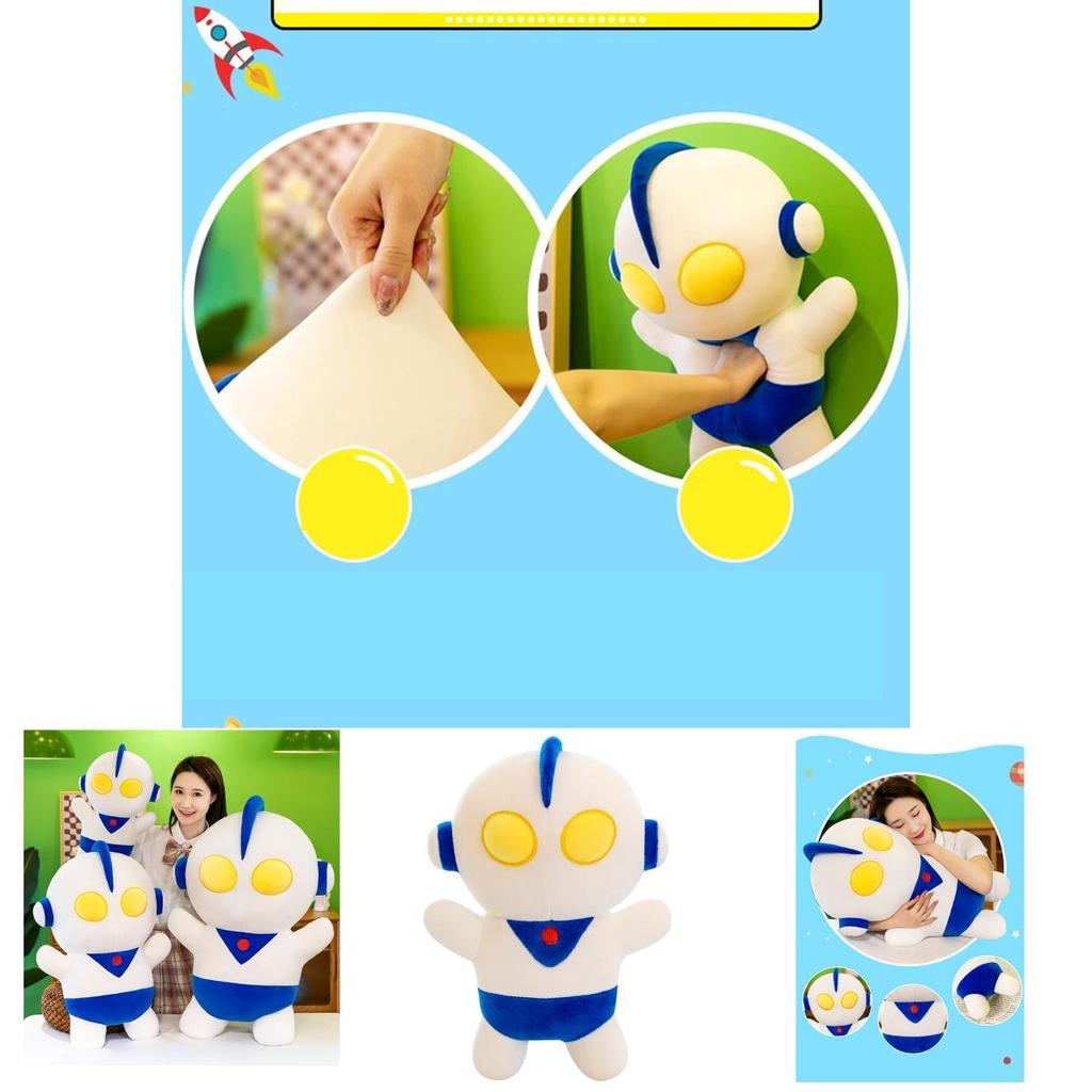 Collectible Q-version Ultraman Stuffed Plush Toy Pillow For Fans And Children