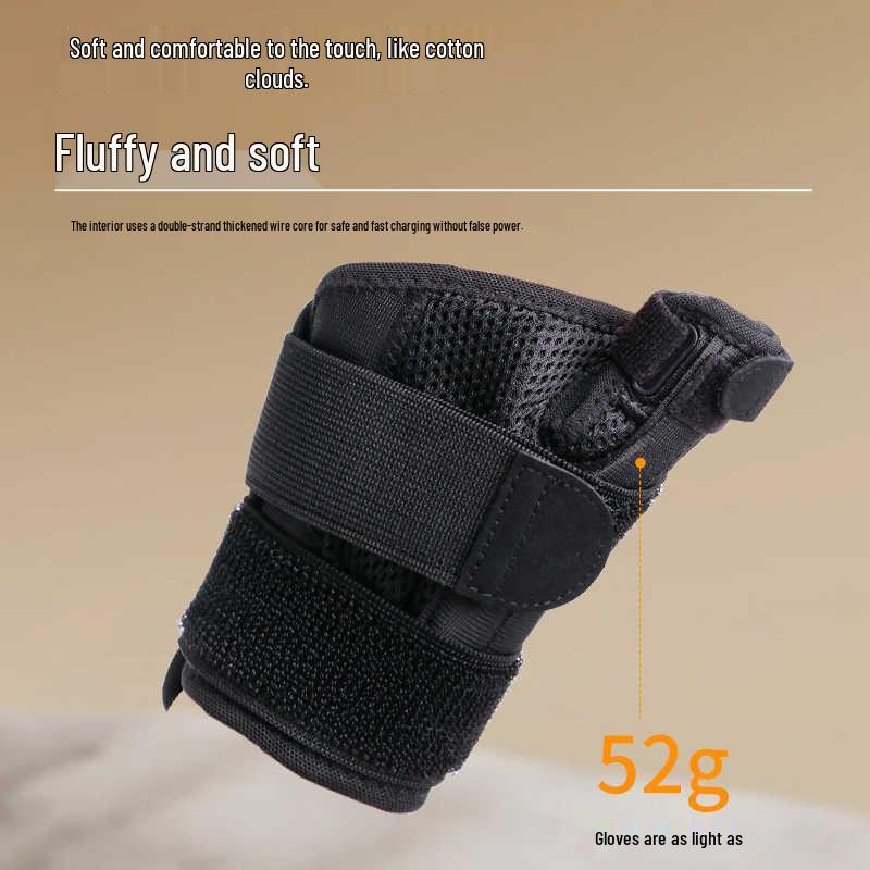 Universal Hair Dryer Thumb Guard: Comfortable, Breathable Wrist Support Glove for All Hair Dryers