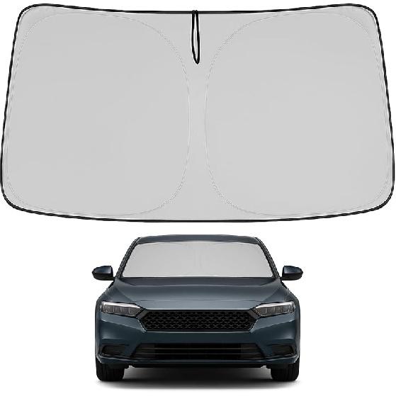 Proadsy 2025 Upgrade Front Windshield Sun Shade Foldable RAV4 Sunshade Protector Fit -2025 RAV-4 SUV Crossover, TRD Off-Road, LE XLE Premium Limited