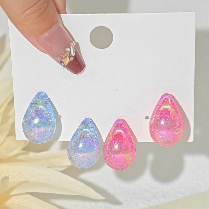 Pendant Earrings Fashion Accessory Multifuntional Drop Earrings Resin Texture Suitable for Party Date Casual Wear