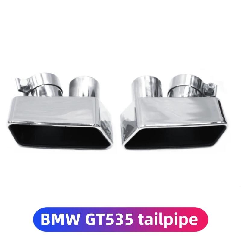 Stainless Steel Tailpipe Muffler Exhaust Cover for BMW 5 Series GT535