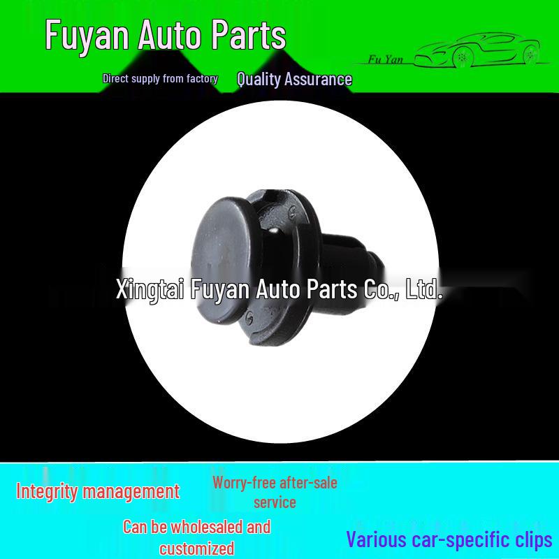 Universal Bumper Expansion Clip for Toyota & Honda - Plastic Male-Female Through-Hole Rivet Clip