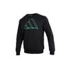 adidas Sweatshirts Men's Black Crew Neck Moderate Regular GQ6200