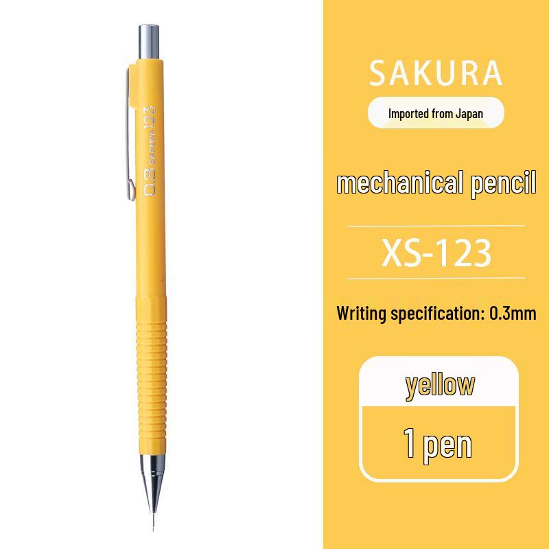 Japan Sakura Mechanical Pencil - 0.3mm, 0.5mm, 0.7mm, 0.9mm for Manga & Hand-painted Design