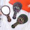 Hand-held Princess Make Up Mirror Vintage Folding Cosmetic  Mirror Vanity Mirror  Middle East