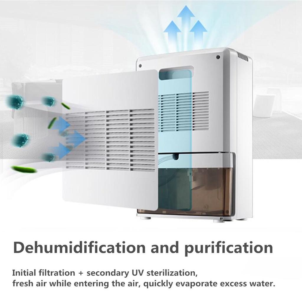 90W 2200ML Household Multifucntion Dehumidifier Electric Air Dryer 24h Timing Smart Touch Desiccant Drying Machine