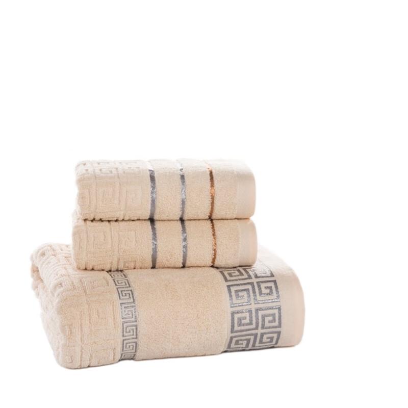 Yiyiai Checkered Cotton Towel