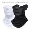 Motorcycle Cycling Half Face Mask Cycling Balaclava Snood Bandanas Sunscreens Ice Silk Sports Neck Gaiter for Outdoors