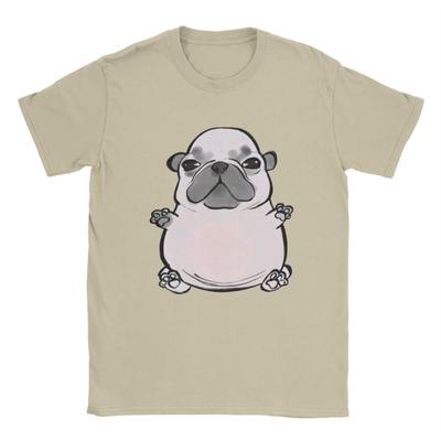 Pibble Wasch Seinen Bauch Lustiges Meme T-Shirt Herren Mode Reines Baumwoll-T-Shirt Rundhals Kurzarm T-Shirts Geschenk Kleidung