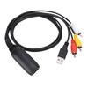 Video Sound Converter AV to HDTV DVD Game Console Converter with High Definition Multimedia Interface Cable