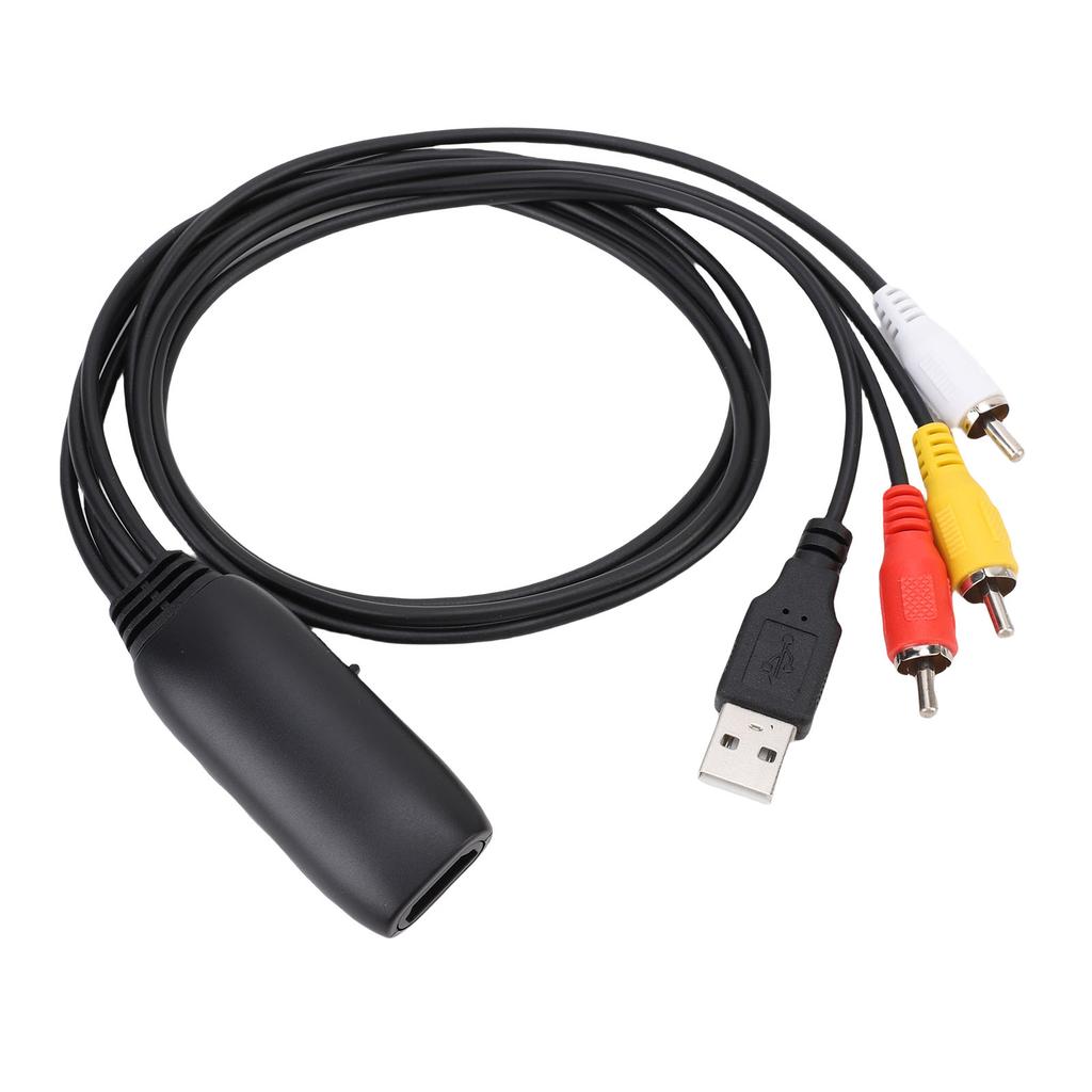 Video Sound Converter AV to HDTV DVD Game Console Converter with High Definition Multimedia Interface Cable
