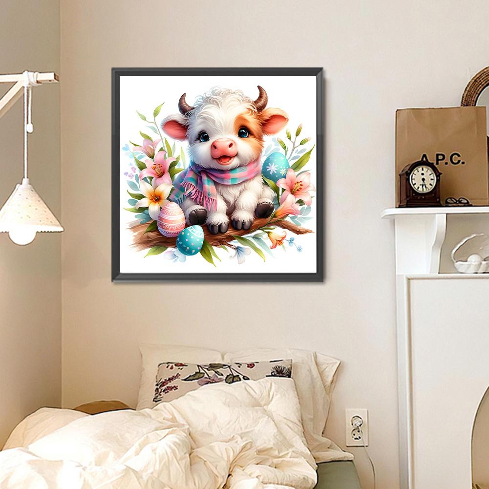 2pcs 5D DIY Full Round Drill Diamond Painting New Creative Easter Kit Home Decor Art Craft 30x30cm Living Room Bedroom Decoratio