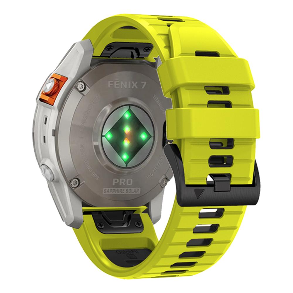 QuickFit 22mm 26mm Silicone Watch Band For Garmin Fenix E 8 5 5X 6X 7 7X/Epix Pro Gen 2 TACTIX/Mk2 Mk2i G1/MARQ/Enduro 3 2 Strap