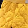 Winter Boys and Girls Cotton-Padded Clothes Two-Piece Set Baby Leisure Cotton-Padded Coat