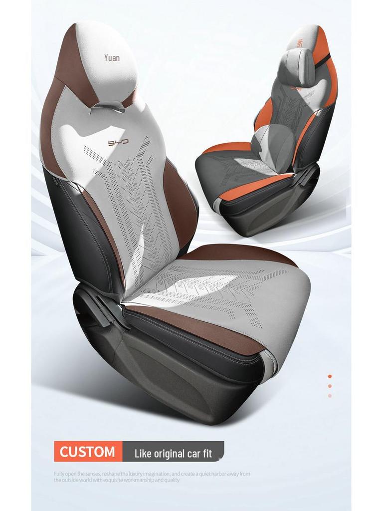 BYD Yuan PLUS Seat Cushion Cover (2022-2024) Champion/Glory Edition