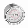 0 160 PSI bar Car Fuel Pressure Regulator Gauge Liquid Fill Fuel Oil Meter