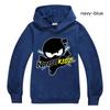 Children's Cartoon Print Long Sleeve Hooded Sweatshirt