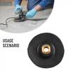 Hook&Loop Rubber Backing Pad Rubber Backer Pad Special-shaped Polishing