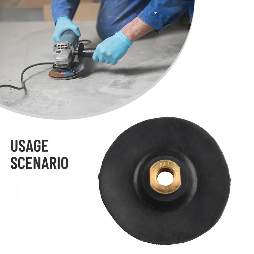 Hook&Loop Rubber Backing Pad Rubber Backer Pad Special-shaped Polishing