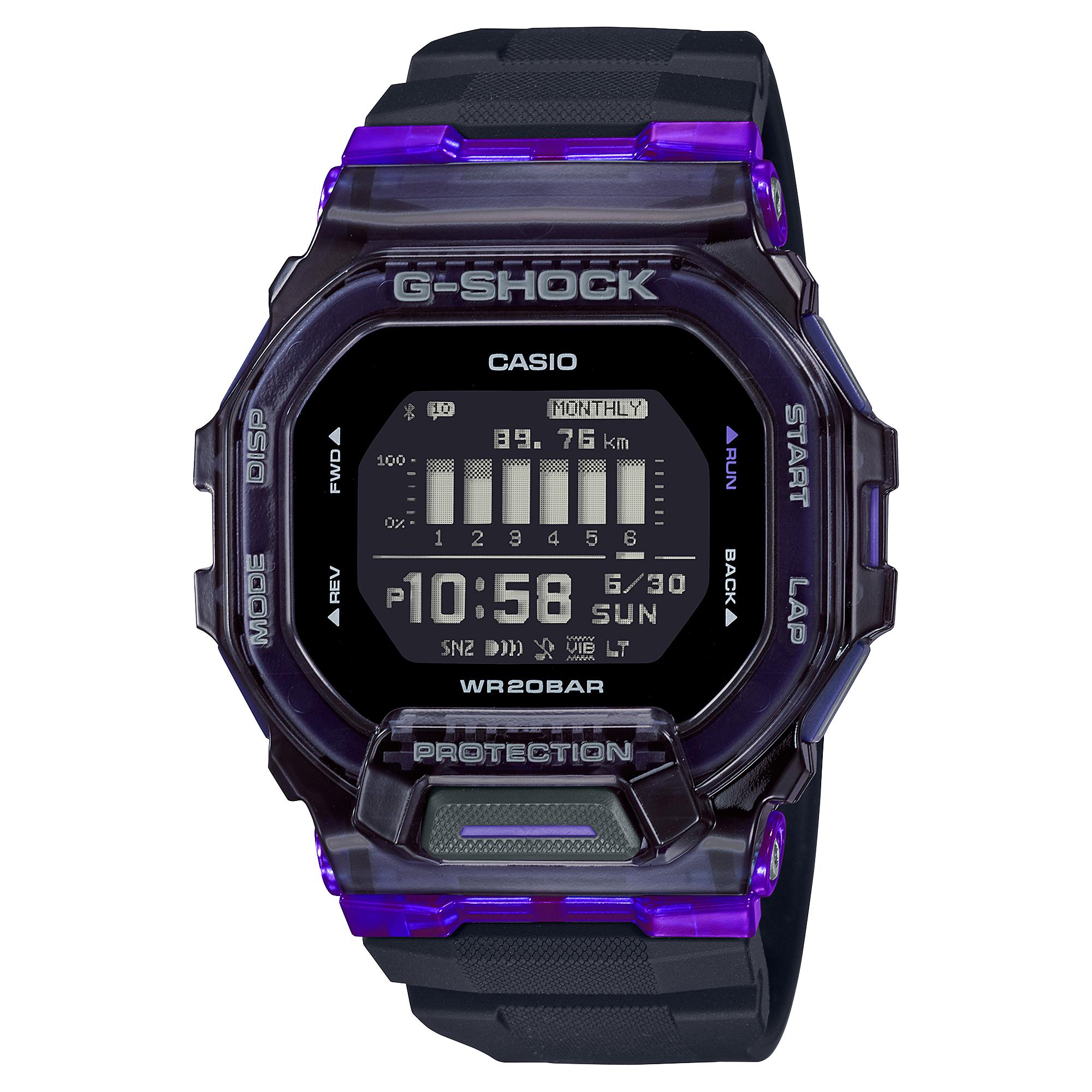 Casio Men s Resin 200M Water Resistant Shock Resistant Quartz Watch GBD-200SM-1A6