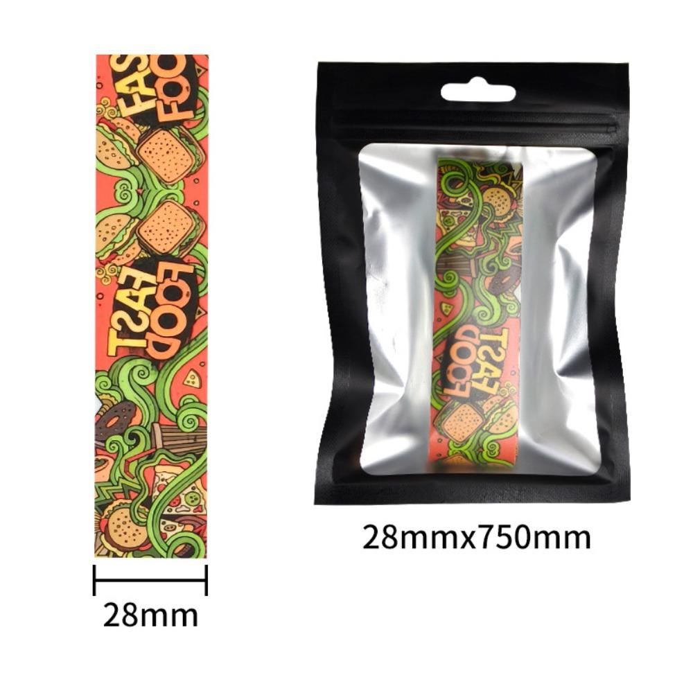 16mm Pickleballová raketa Rám Ochranná páska Graffiti styl Hlava pádla Hrana Páska Trénink