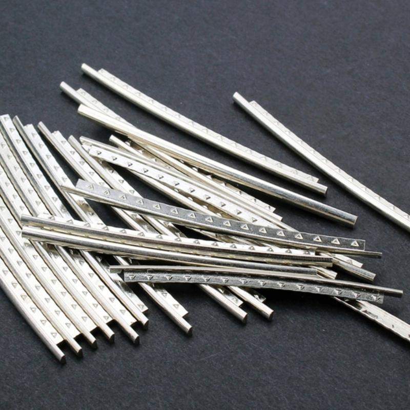 Multifunctional Stainless Steel Fret Wire Set Guitar Repair Part for Electric Acoustic Guitars Featuring 2.7mm Thickness