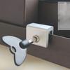 Sliding Baby Safety Anti-Theft Window Lock Aluminum Zinc Zinc Alloy Child Protection Cabinet Lock