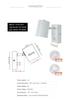Adjustable Angle Modern Minimalist Bedside Wall Lamp with GU10 Spotlight for Living Room
