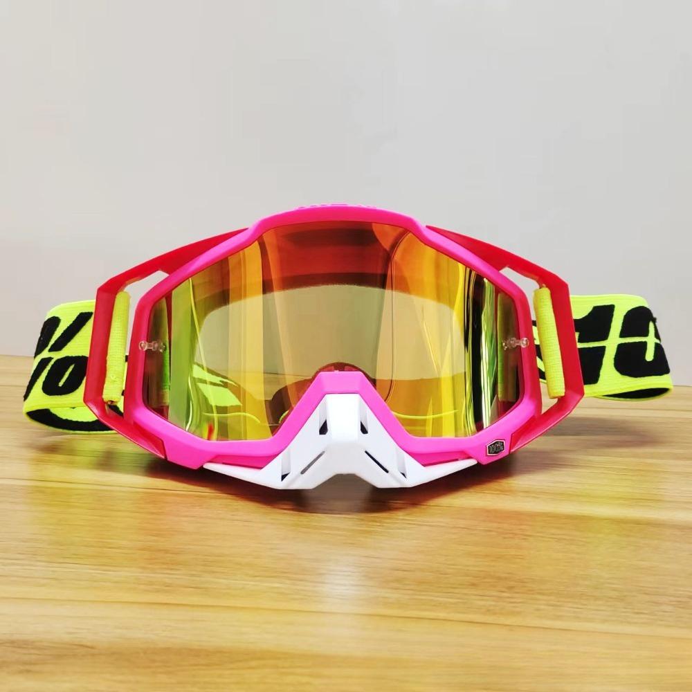 Outdoor Riding Goggles Motorcycle Off-road Dust-proof Glasses Color-changing Sports Windproof Ski Goggles
