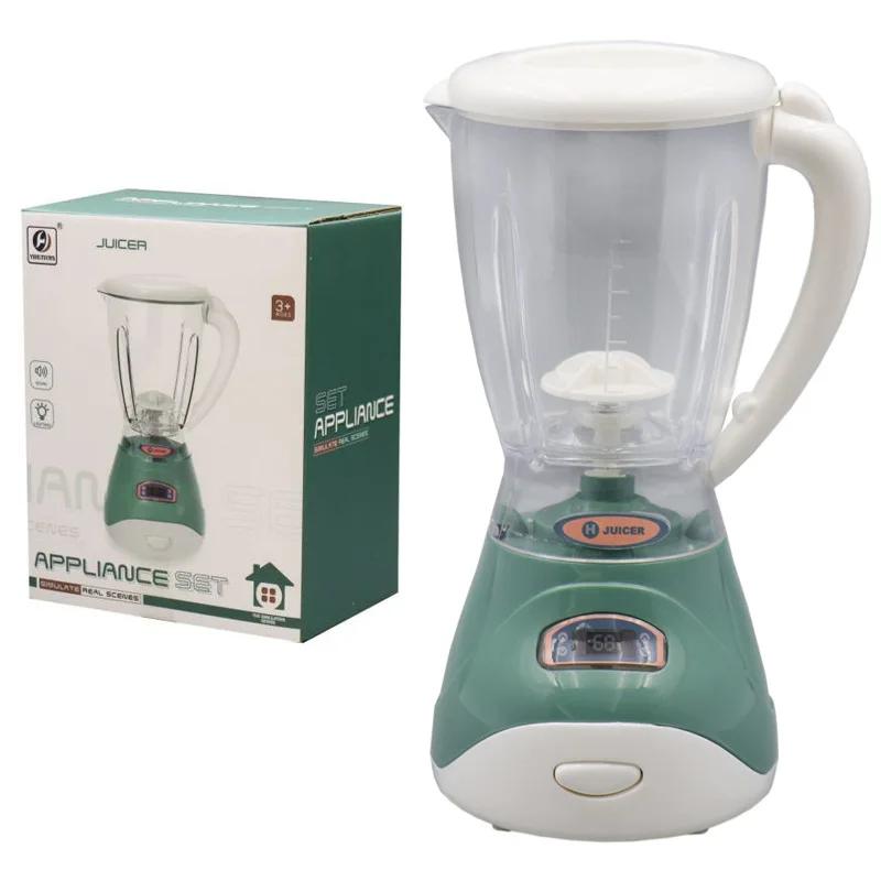 Szerepjáték Konyhai Készülékek Játék Hanggal és Fénnyel Kávéfőző Gép Keverőgép Pirítós Kenyérpirító Turmixgép Gyerek Konyhai Játékkészlet Ajándékok