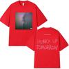 Rapper The Weeknd Beeil dich Morgen Tour Album Grafik T-Shirt Herren Vintage Trendy Übergroß 100% Baumwolle Gothic T-Shirt