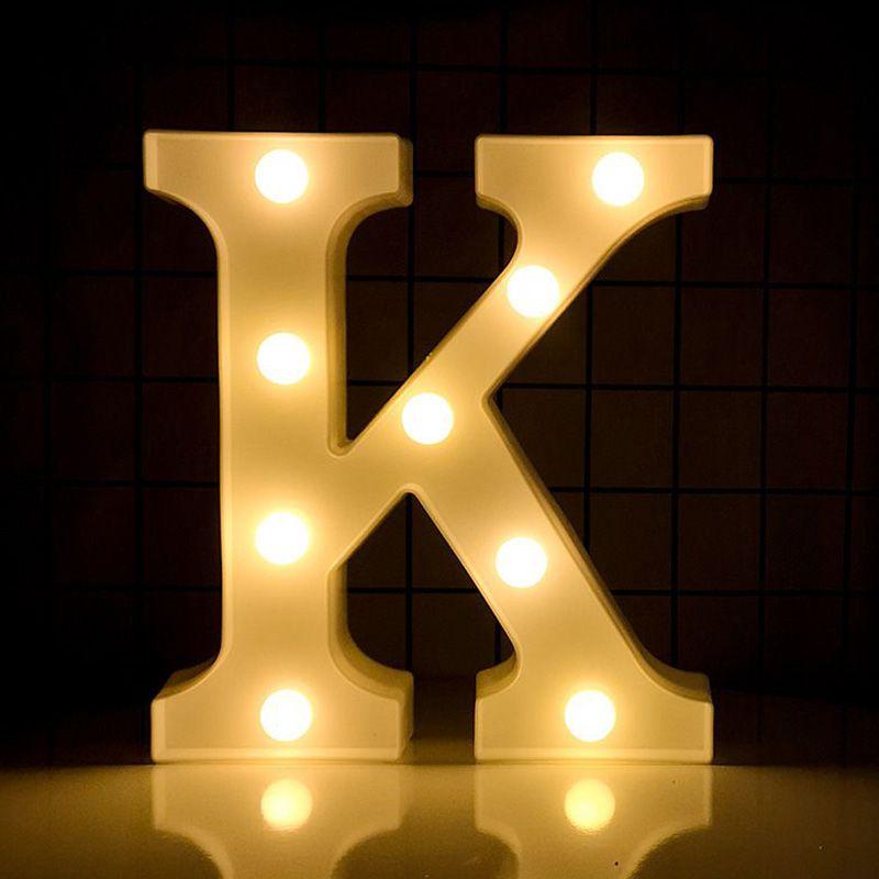 Birthday Light Happy Led Digital Color Lights Emitting Romantic Scene Decorative