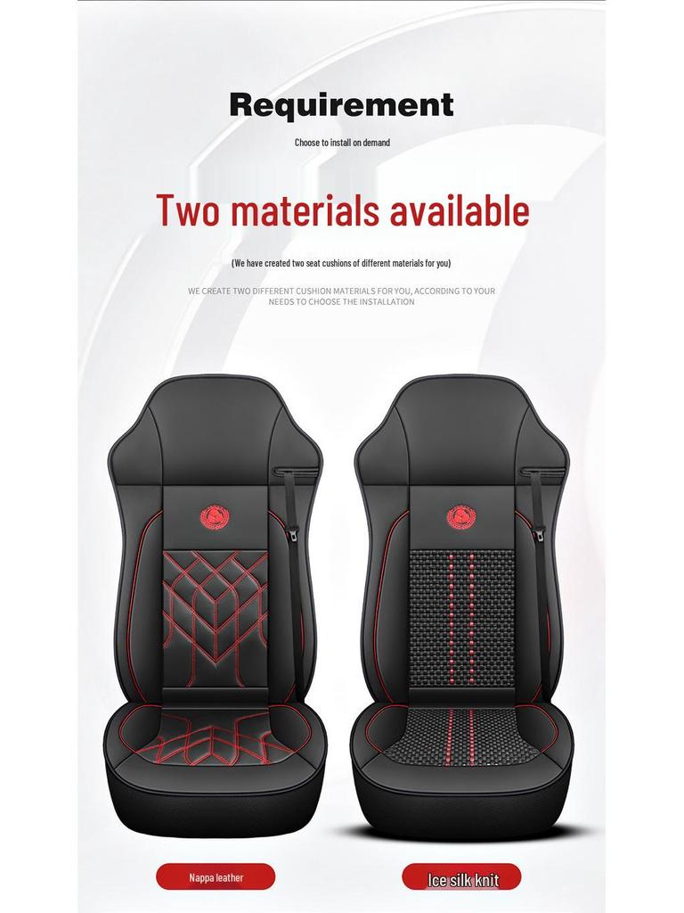 JAC Gallop Truck Seat Covers: Full Set for A5W/K5W, A5X/A5L/K7, A3/K5/A6