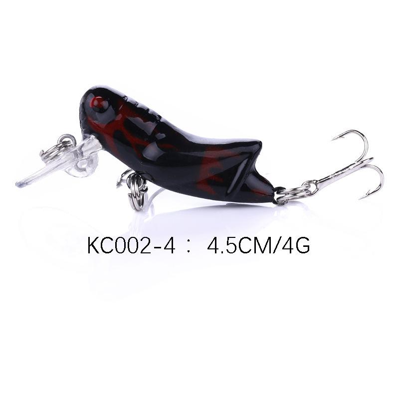 

8Number Hook4.5cm4gMini Locust Bionic Bait Lure Fake Bait Special for Bass and Mandarin Fish Simulation Bait 4.5CM-4G-8