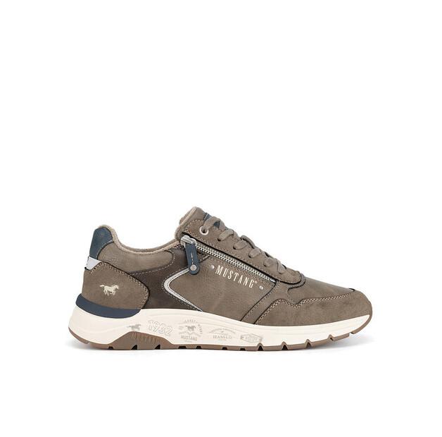 Men's Mustang 4200-301 Beige Sneakers