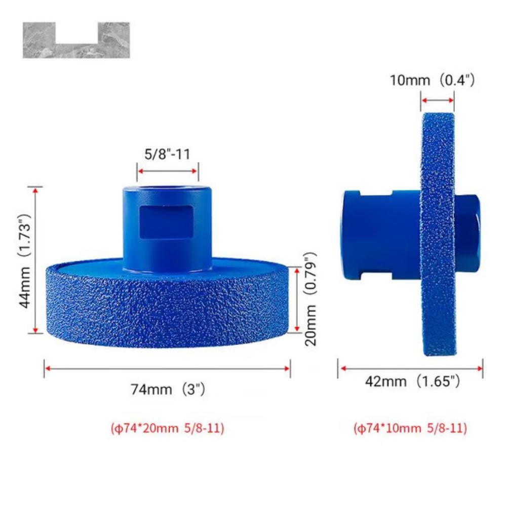 For Basin Installation Grooving Wheel Diamond Wheel Grinding Wheel Efficient Material Removal Precision Engineering